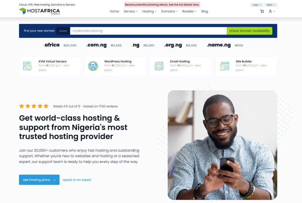 HostAfrica — Best Web Hosting in Nigeria