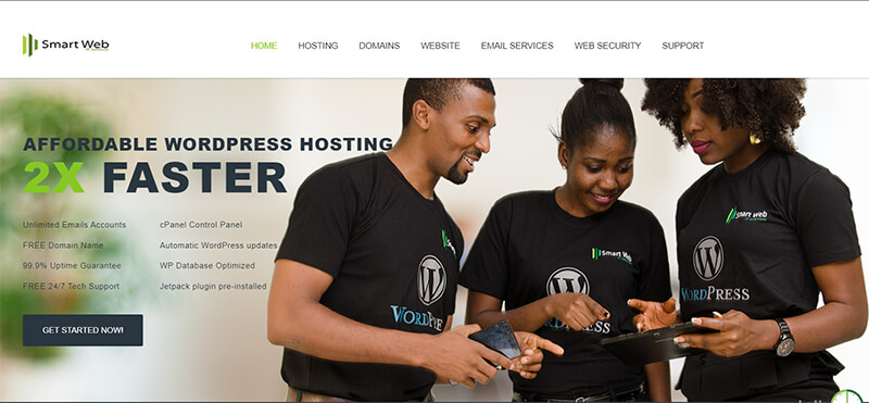 SmartWeb Nigeria Web Hosting in Nigeria