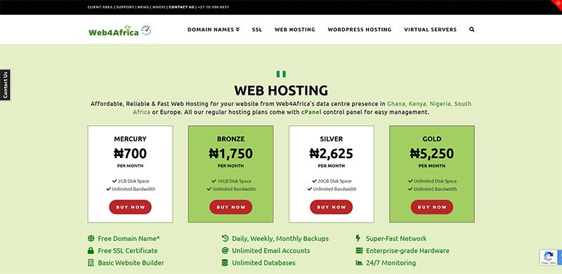 Web Hosting in Nigeria: 5 Best Website Hosting Providers in 2021