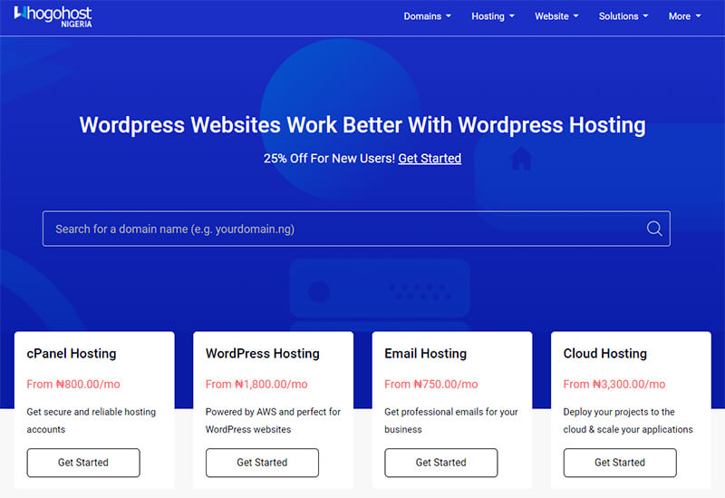 Whogohost Web Hosting in Nigeria