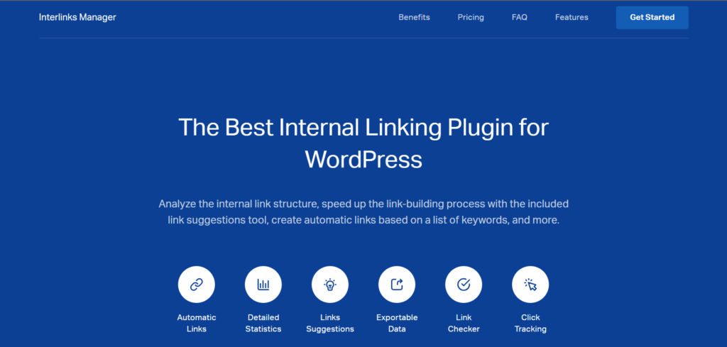 Interlinks Manager WordPress Plugin at a glance