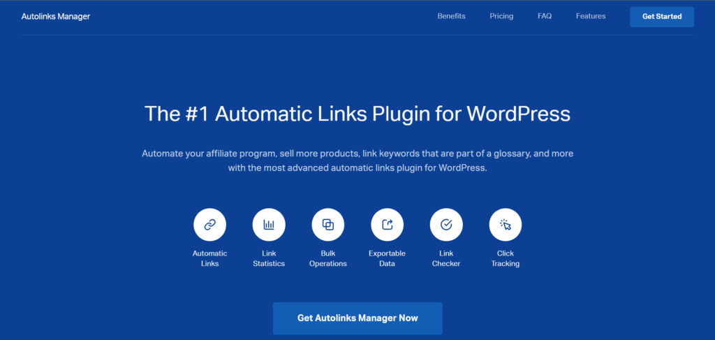 Autolinks Manager WordPress Plugin at a glance
