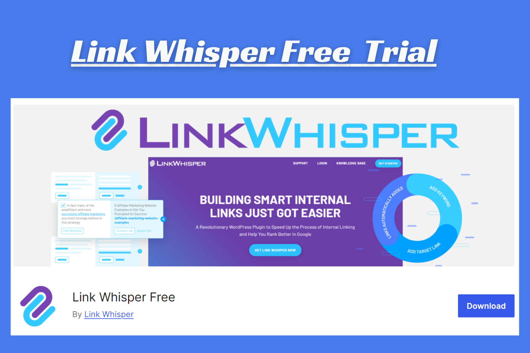 How to activate Link Whisper Free Trial (Hidden gem)