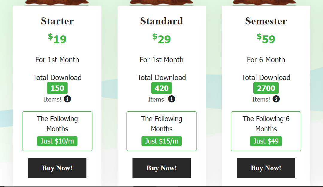 Srmehranclub Pricing