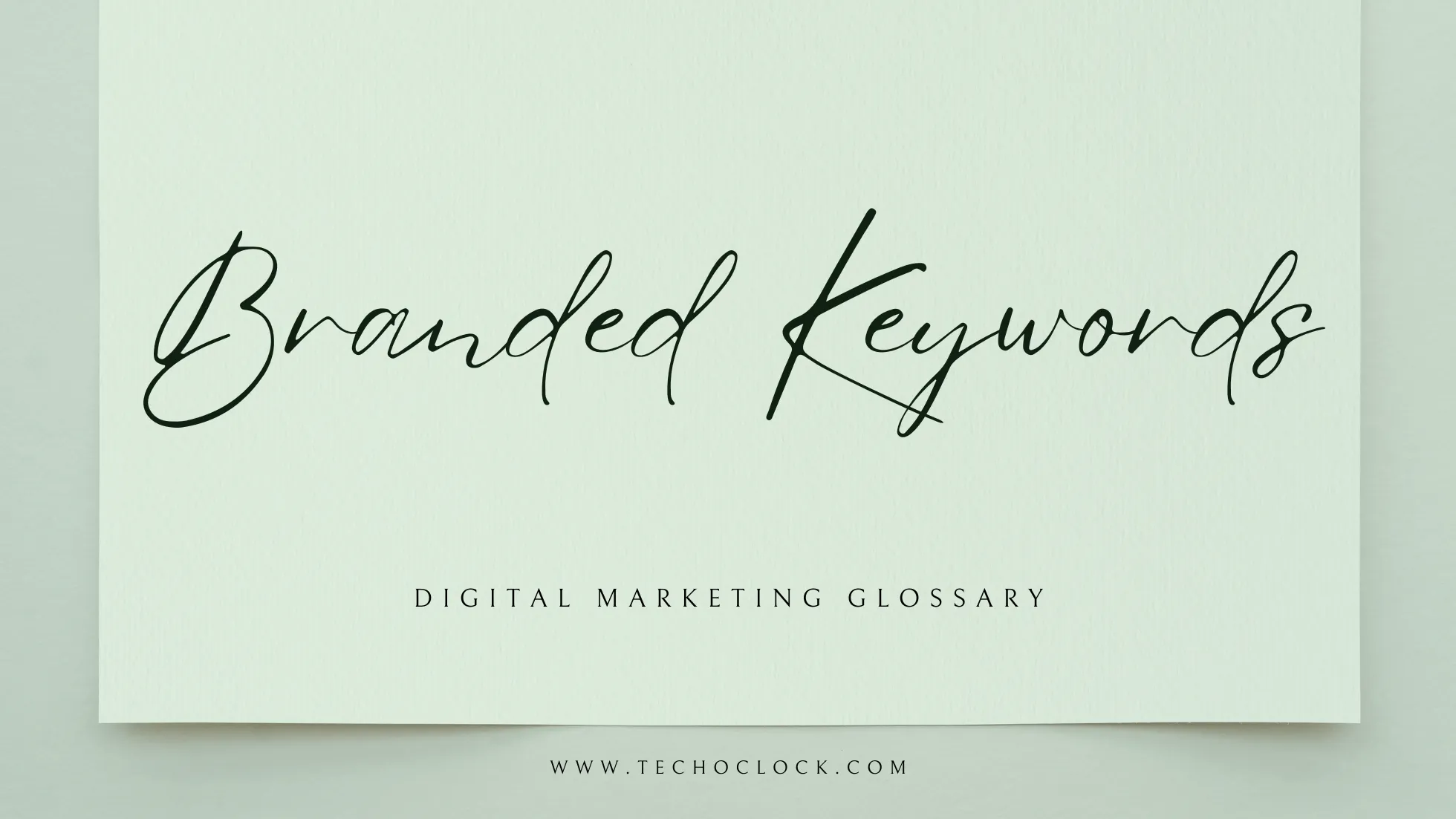 Branded Keywords