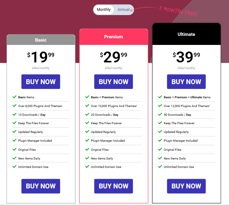 pluginsforwp pricing 2026